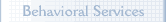 Behavioral Services